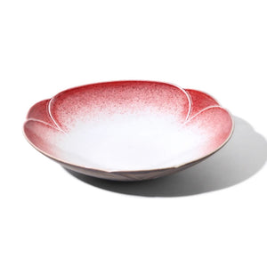 Crimson Petal Deep Plate