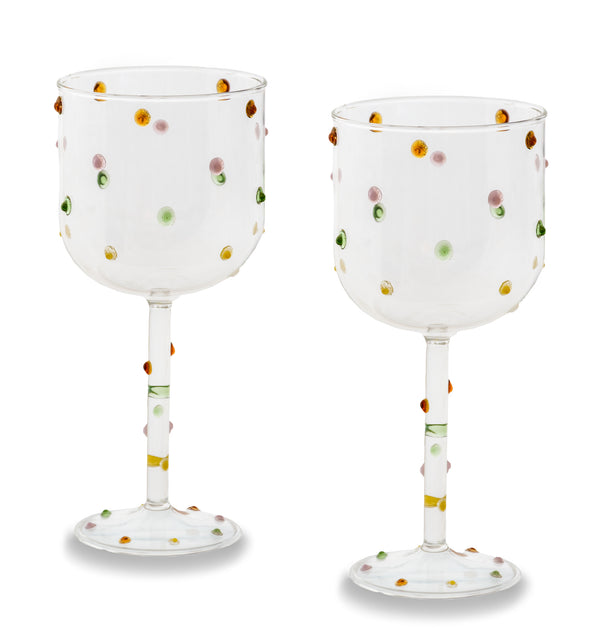 Lollipop Wine Glass Set of 2