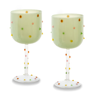 Lollipop Wine Glass Set of 2