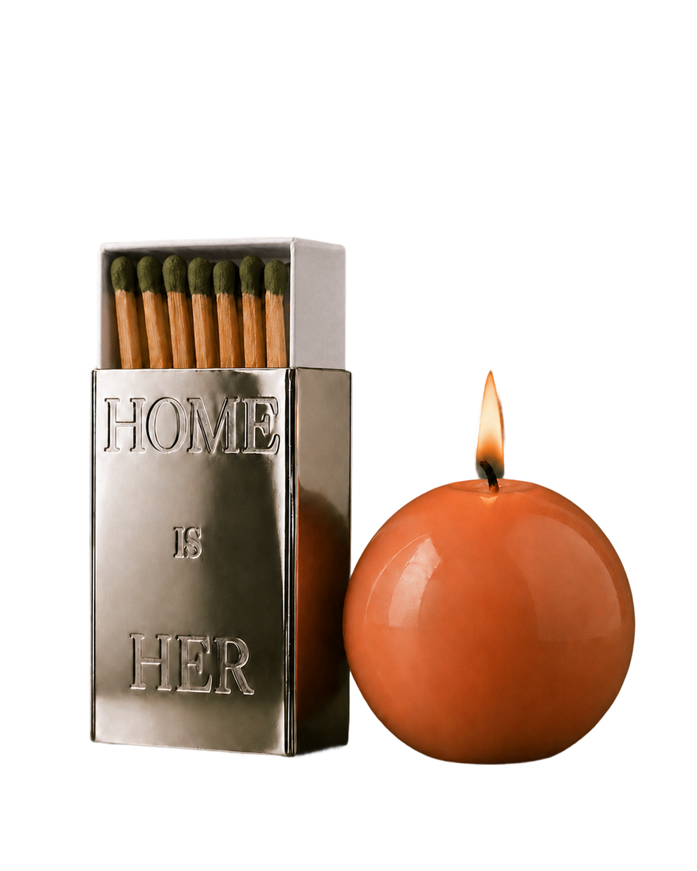 Home Is Her Candle Set