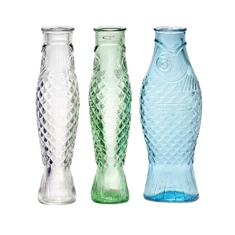 Fish Glass Pitcher