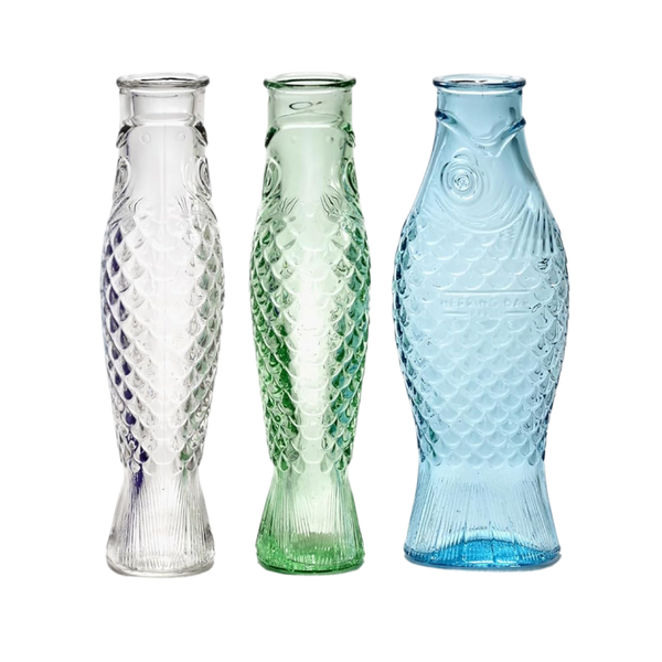 Fish Glass Pitcher