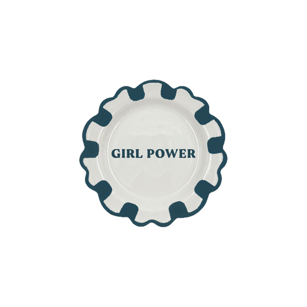 Girl Power Dessert Plate