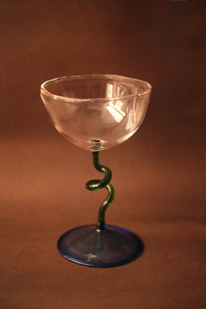 Flower Coupe Glass
