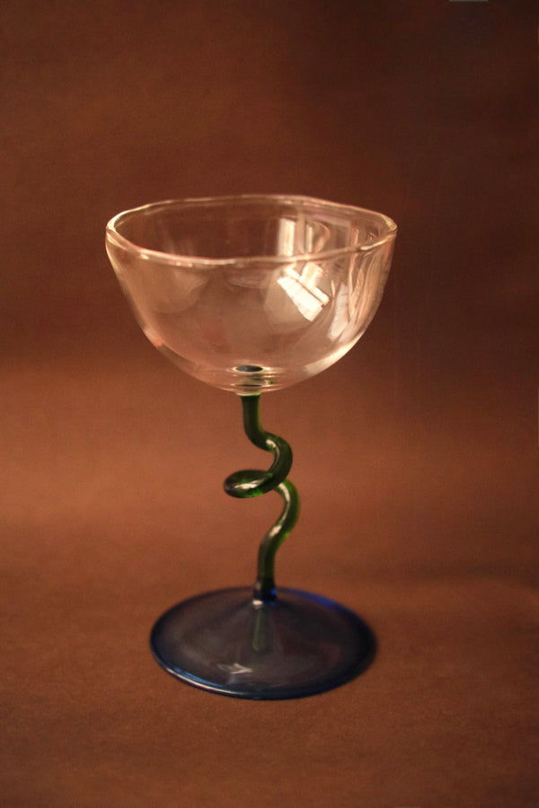 Flower Coupe Glass