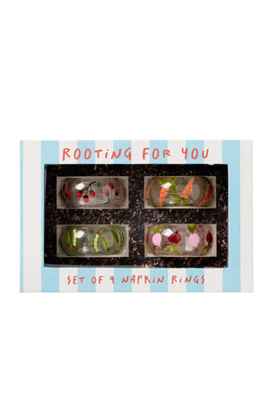 Crudité Napkin Rings