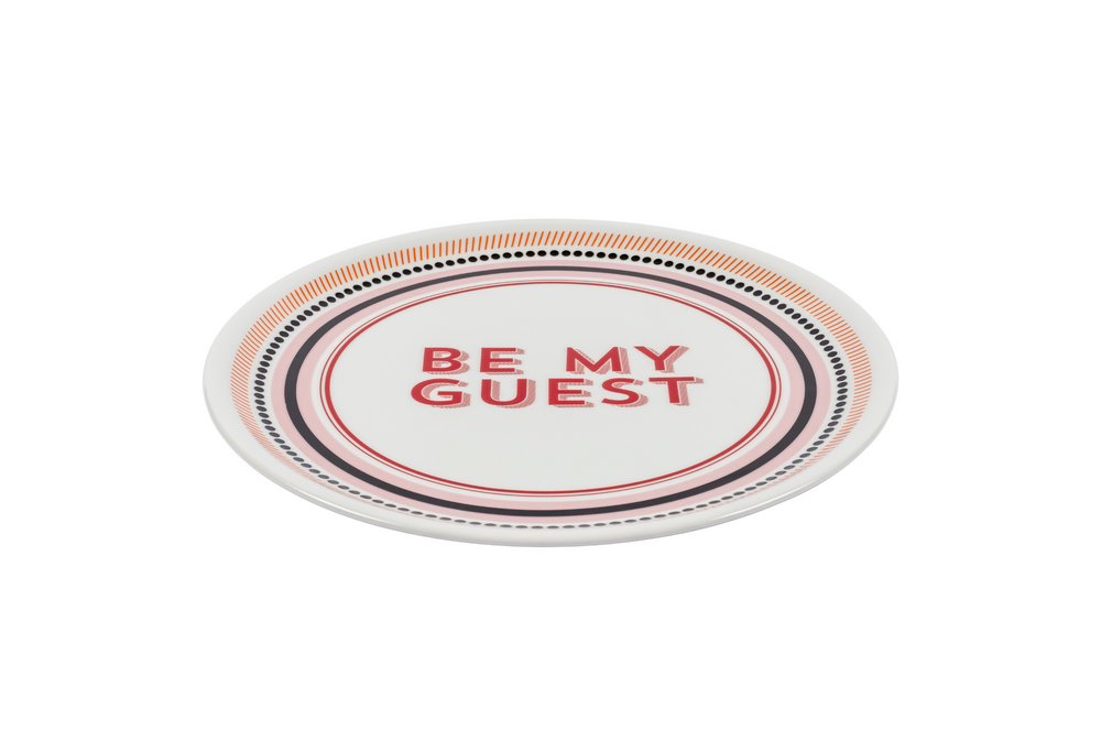 Be My Guest Pizza Plate