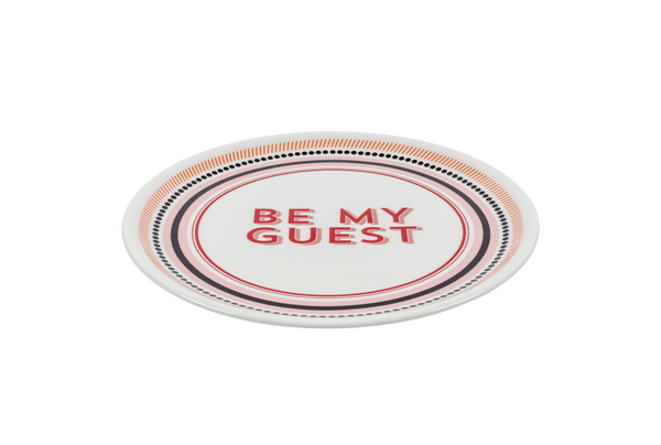 Be My Guest Pizza Plate