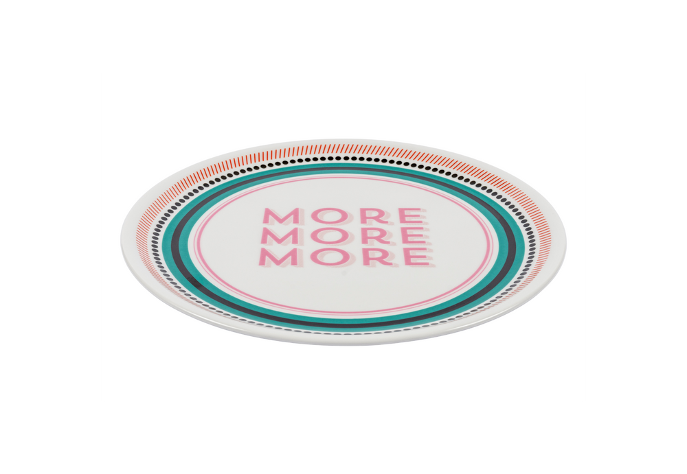 More More More Pizza Plate