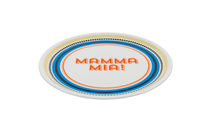 Mamma Mia Pizza Plate