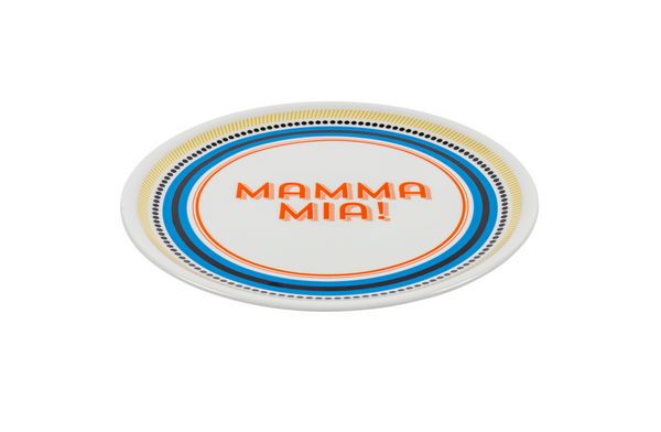 Mamma Mia Pizza Plate