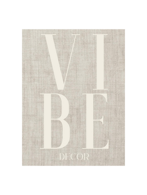 Vibe Decor Coffee Table Book