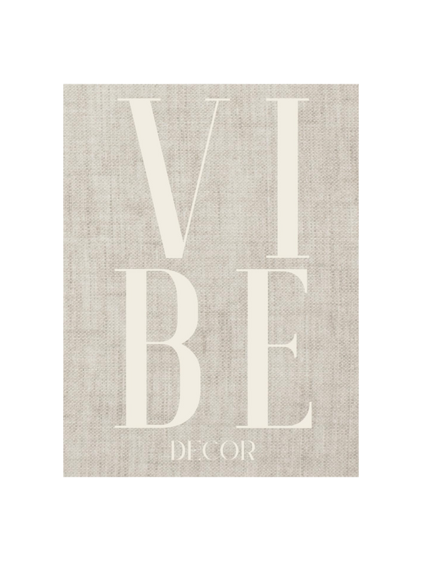 Vibe Decor Coffee Table Book