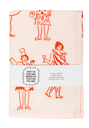 Dinner Girls Kitchen Towel