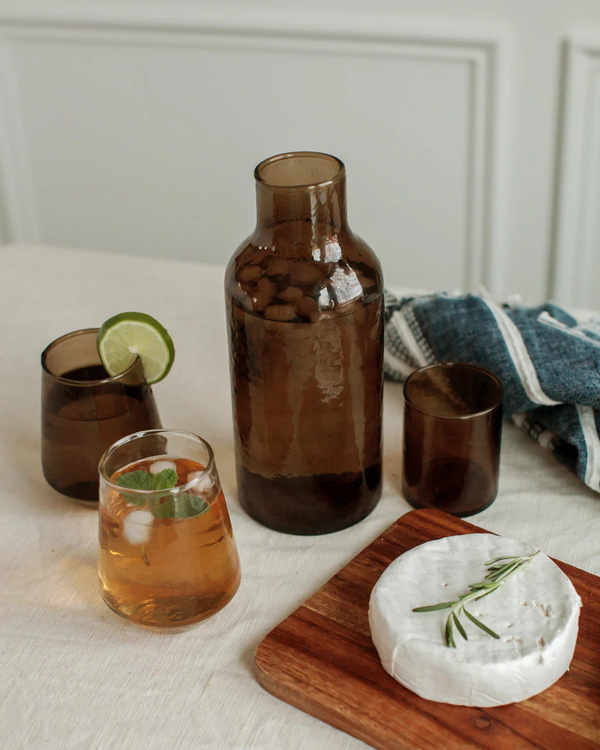 Handblown Glass Carafe