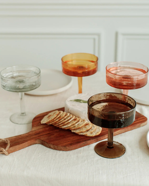 Hammered Coupe Cocktail Set of 2