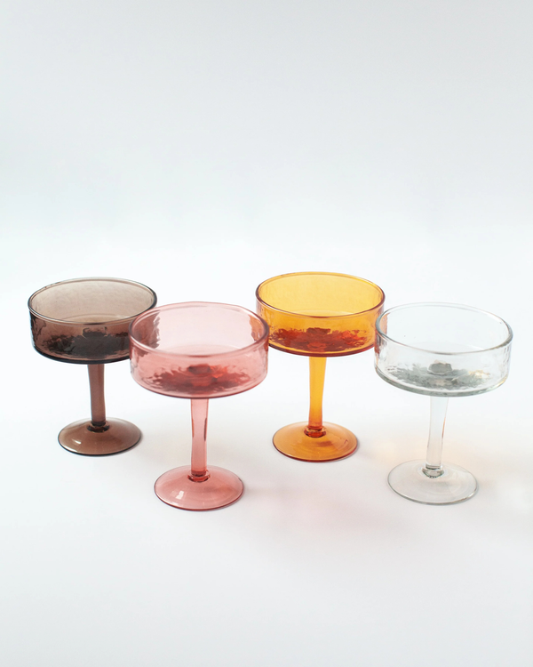 Hammered Coupe Cocktail Set of 2