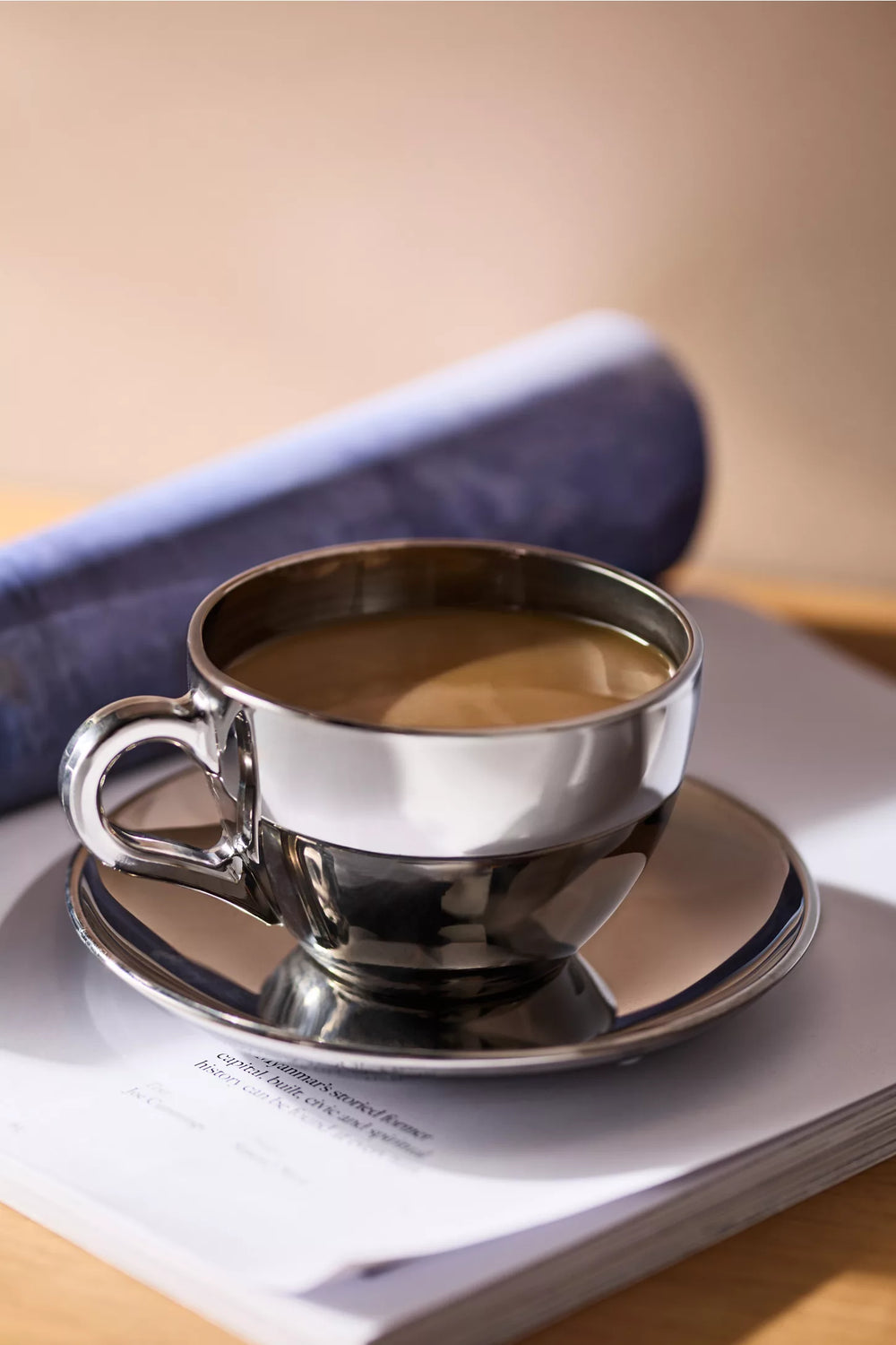 Chrome Teacup