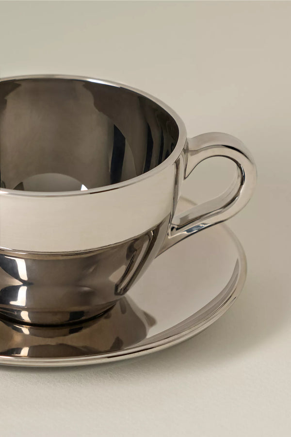 Chrome Teacup