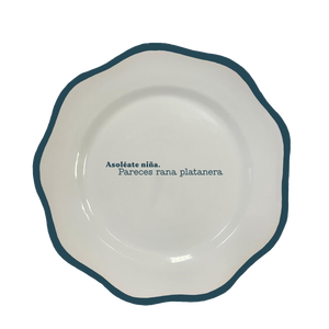 Asoléate Niña Dinner Plate