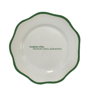 Asoléate Niña Dinner Plate