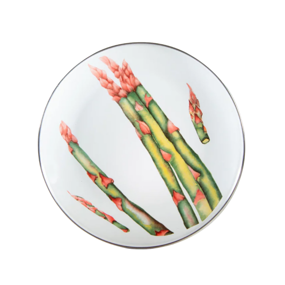 Asparagus Sandwich Plates Set of 4