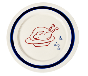 Handmade Bistro Plates Set of 4