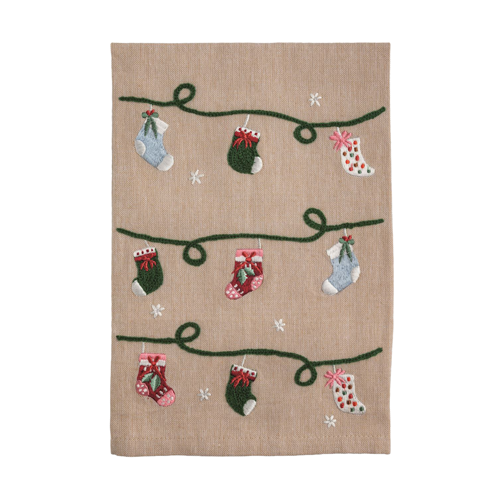 Toalla Medias Navidad