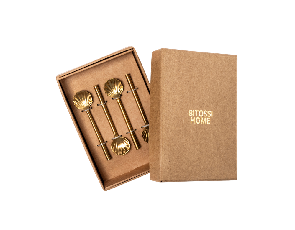 Shell Coffee Spoons Set of 4