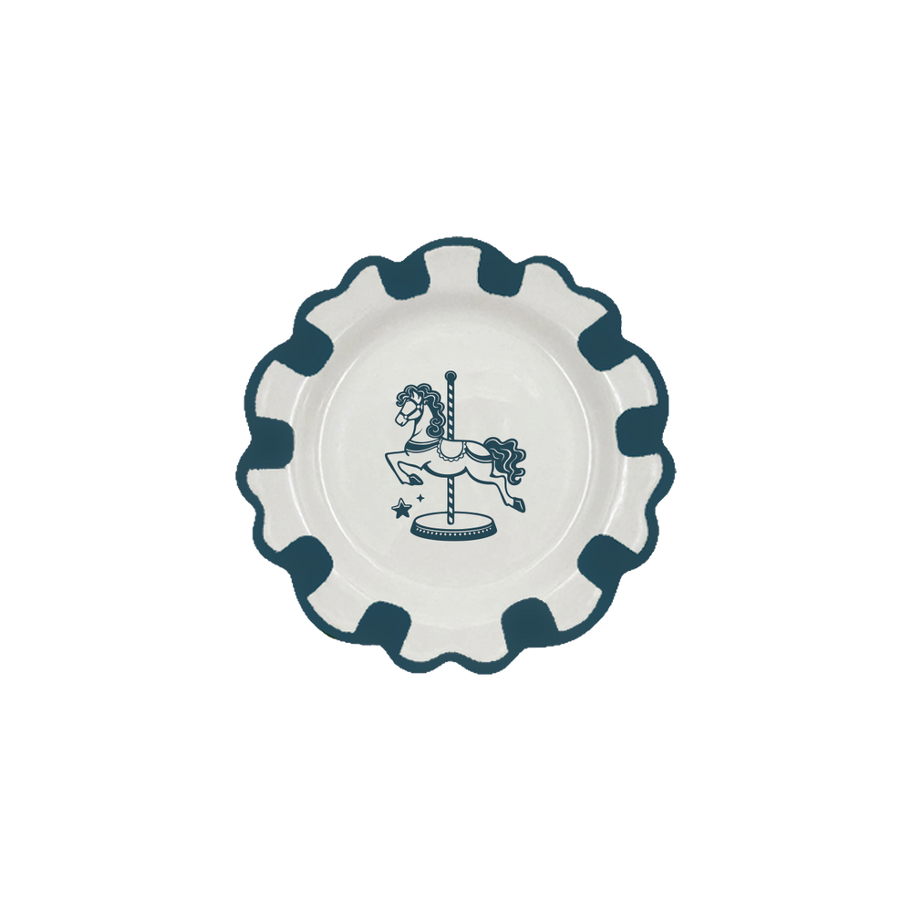 Carrousel Dessert Plate
