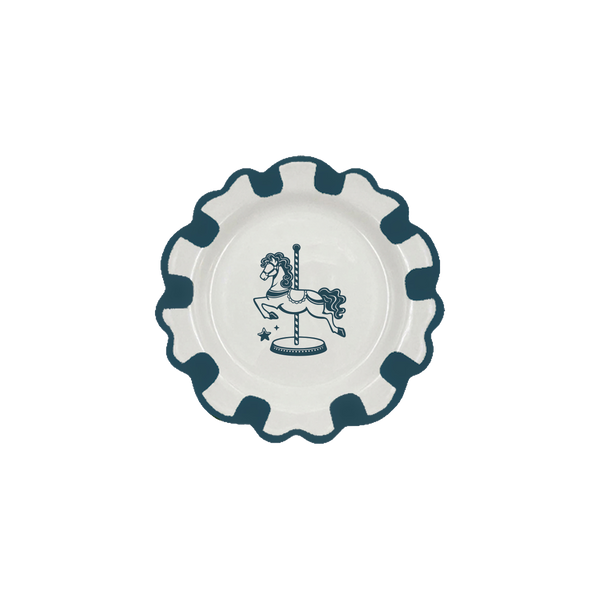 Carrousel Dessert Plate