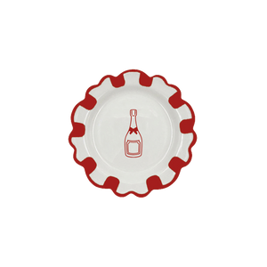 Champagne Dessert Plate