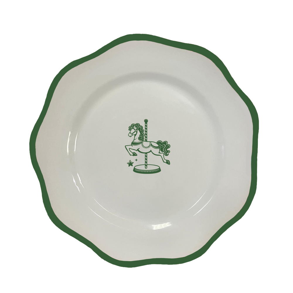 Carrousel Dinner Plate