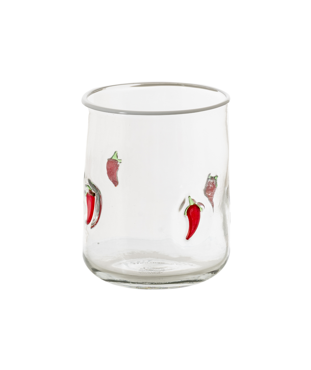 Chili Lowball Glass