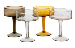 Hammered Coupe Cocktail Set of 2