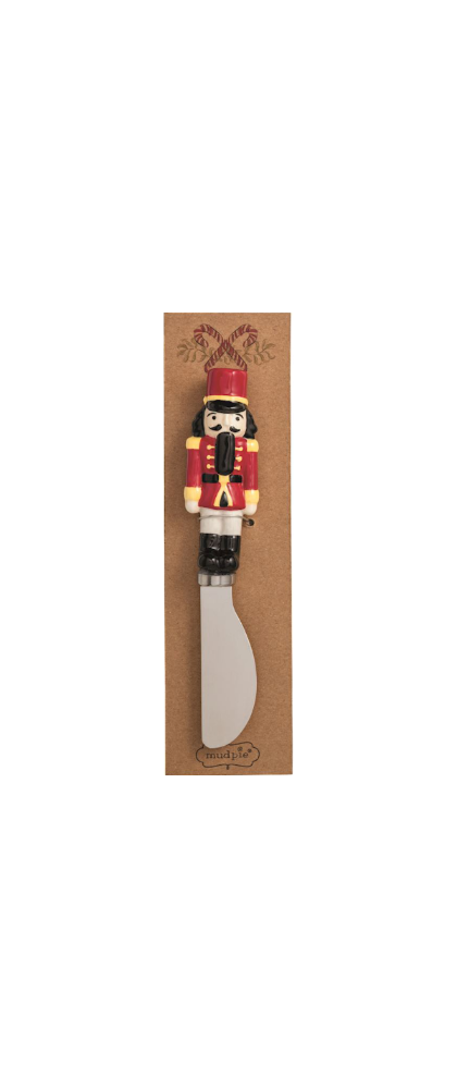 Cuchillo Mantequilla Cascanueces Rojo