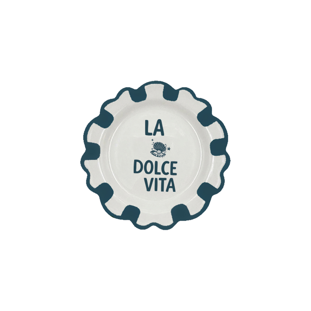 Dolce Vita Shell Dessert Plate