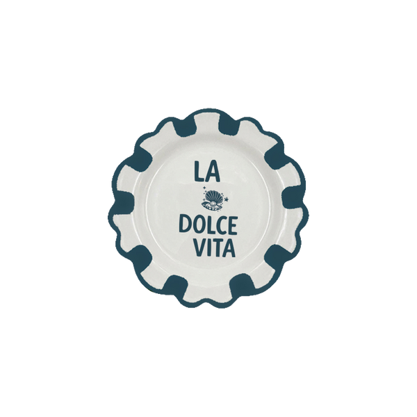 Dolce Vita Shell Dessert Plate