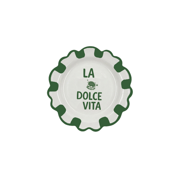 Dolce Vita Shell Dessert Plate