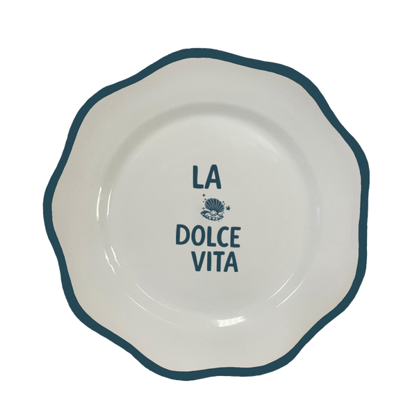 Dolce Vita Shell Dinner Plate