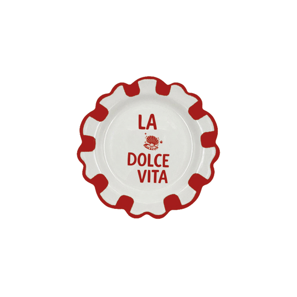 Dolce Vita Shell Dessert Plate
