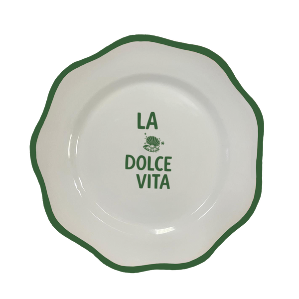 Dolce Vita Shell Dinner Plate