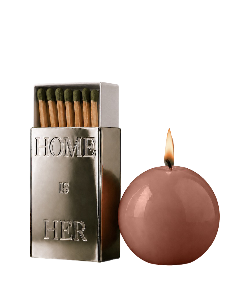 Home Is Her Candle Set