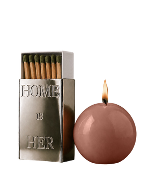 Home Is Her Candle Set