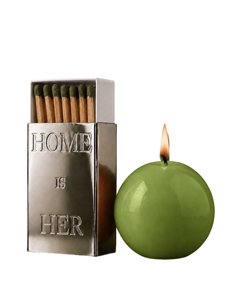 Home Is Her Candle Set