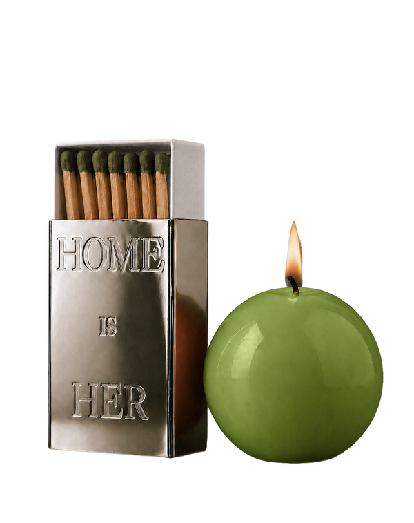 Home Is Her Candle Set