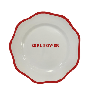 Girl Power Dinner Plate