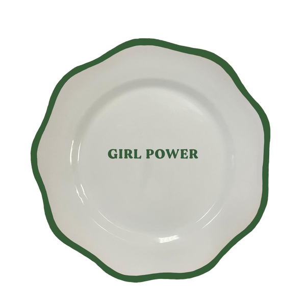Girl Power Dinner Plate