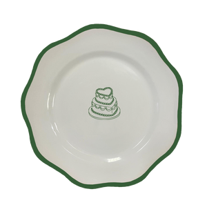 Heart Cake Dinner Plate