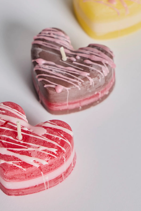 Heart Cookie Candles
